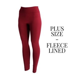 Leggings fleece lined/ large